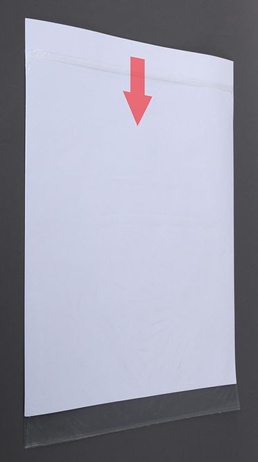 Huvudbild VATTENTÅLIG PLASTFICKA FÖR AFFISCH 70X100 CM