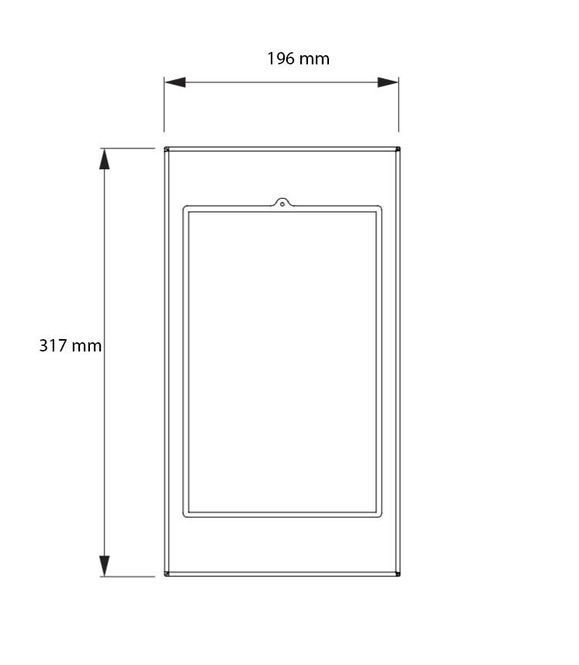 Huvudbild LÅSBAR VÄGGRAM SAMSUNG GALAXY TAB 10,1
